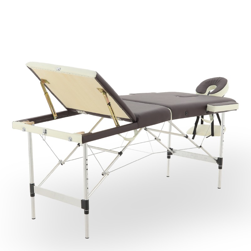 Массажный стол складной алюминиевый Med-Mos JFAL01A 3-х секционный NEW