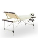 Массажный стол складной алюминиевый Med-Mos JFAL01A 3-х секционный NEW