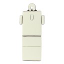 Массажный стол складной деревянный Med-Mos JF-AY01 3-х секционный NEW (темн)