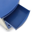 Тумбочка прикроватная Med-Mos BLZ-016 (ПТ-003Д) синий