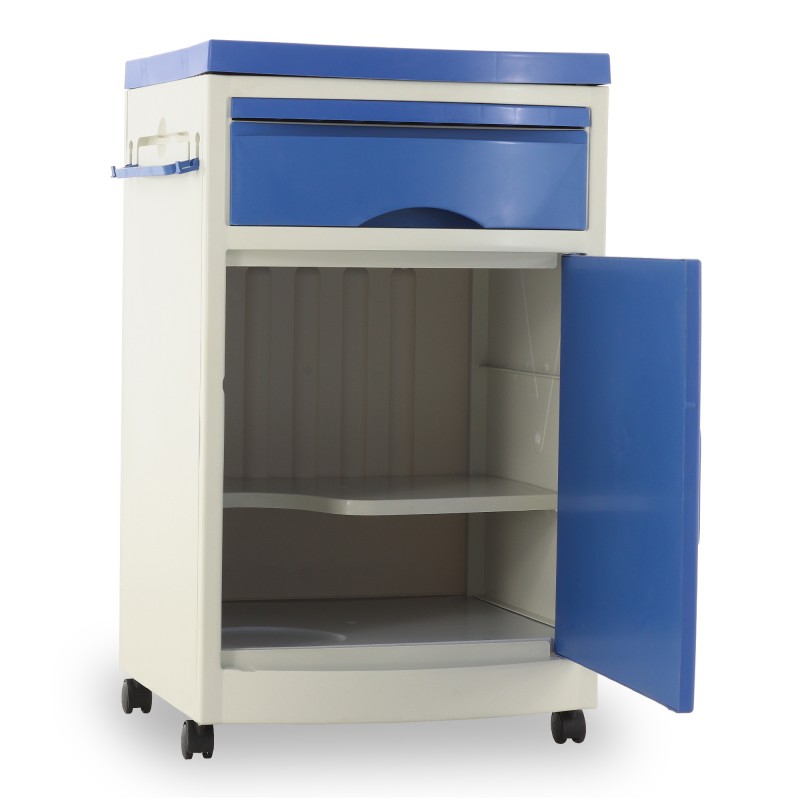 Тумбочка прикроватная Med-Mos BLZ-016 (ПТ-003Д) синий