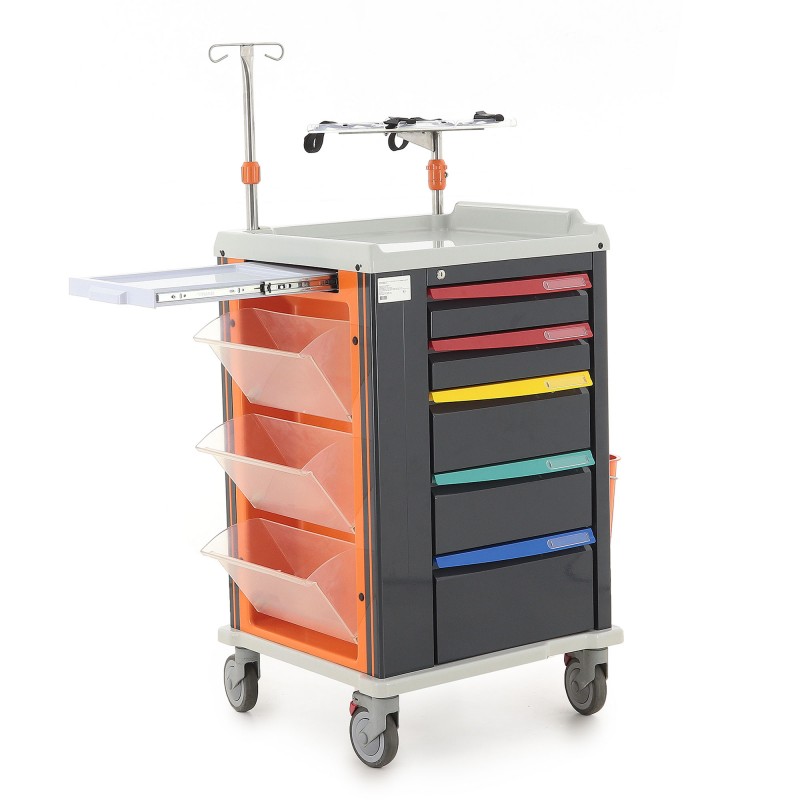 Тележка медицинская Med-Mos РЕТ02 ТМ-006АН-00