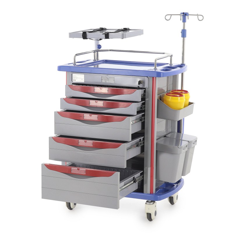 Тележка медицинская Med-Mos ЕТ850-01 ТМ-020АН-00