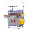 Тележка медицинская Med-Mos ЕТ850-02 ТМ-021АН-00