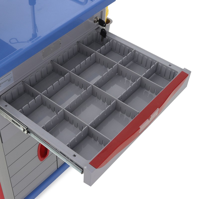 Тележка медицинская Med-Mos ЕТ850-02 ТМ-021АН-00