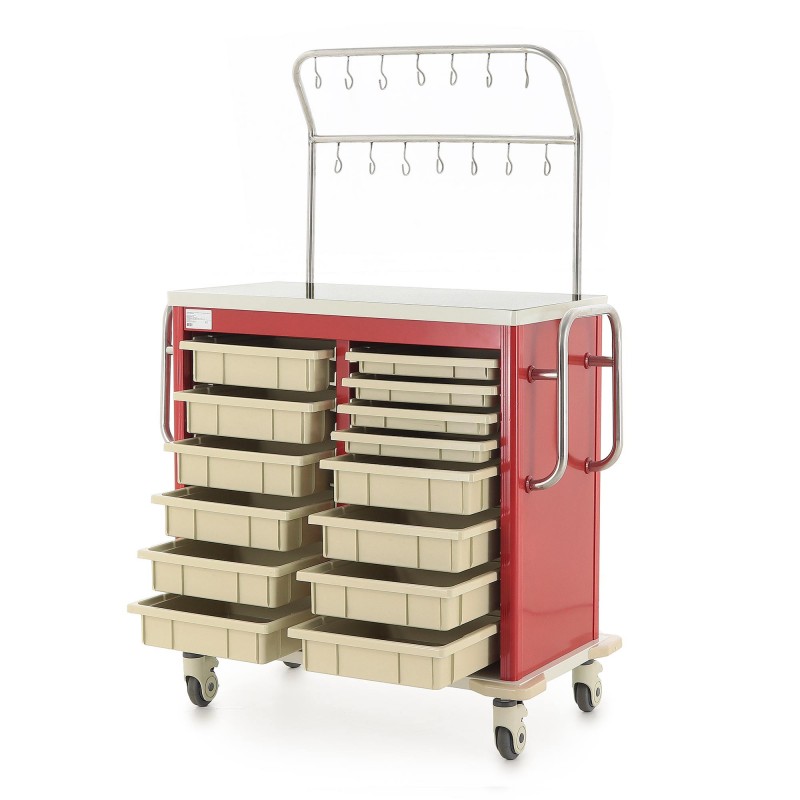 Тележка медицинская Med-Mos ИТТ006Х ТМ-013АН-00 Тележка медицинская Med-Mos ИТТ006Х ТМ-013АН-00