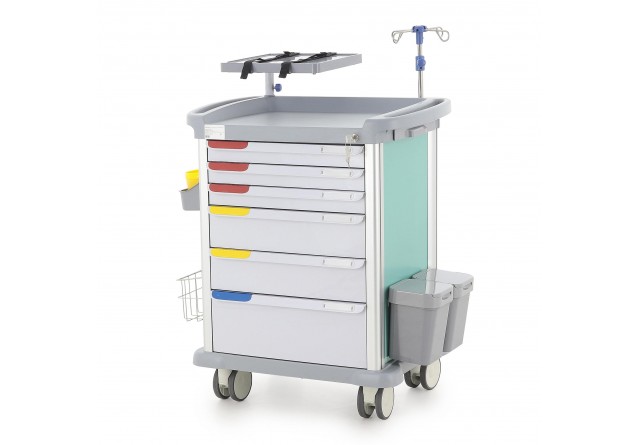 Тележка медицинская Med-Mos РЕТ05 ТМ-008АН-00