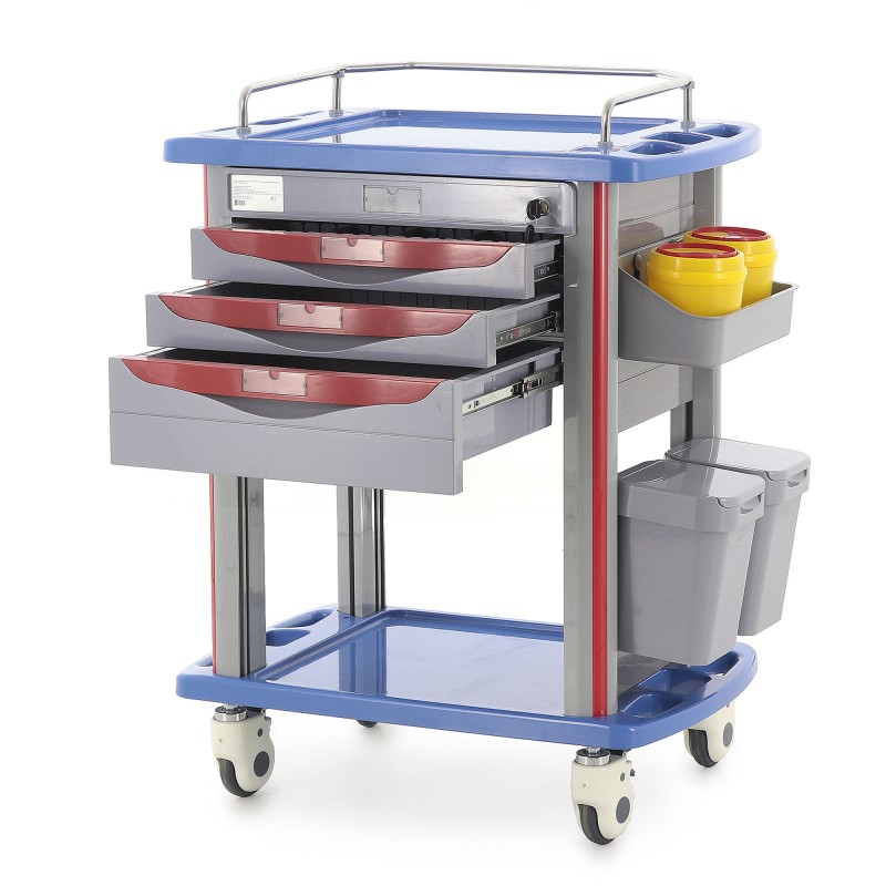 Тележка медицинская Med-Mos СТ750-03 ТМ-004АН-00