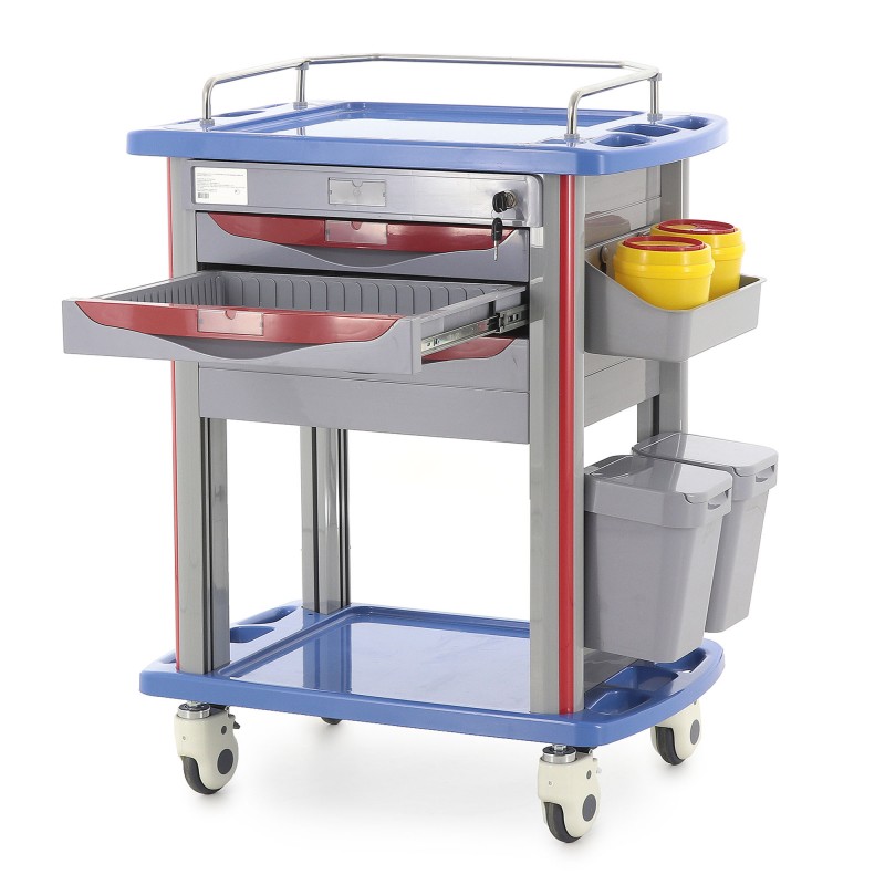 Тележка медицинская Med-Mos СТ750-03 ТМ-004АН-00