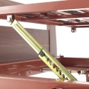 Кровать механическая Med-Mos E-8 (MM-2024Д-00) (2 функц) ЛДСП с полкой и обеденным столиком