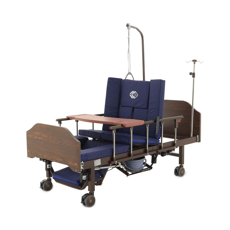 Кровать электрическая Med-Mos YG-3 (ЛДСП коричневый)