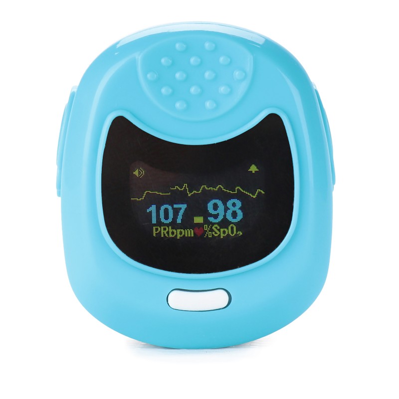 Пульсоксиметр Med-Mos CMS 50QB (Голубой)