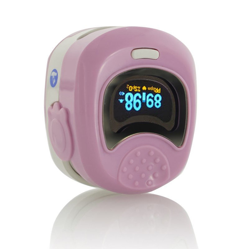 Пульсоксиметр Med-Mos CMS 50QB (Розовый)