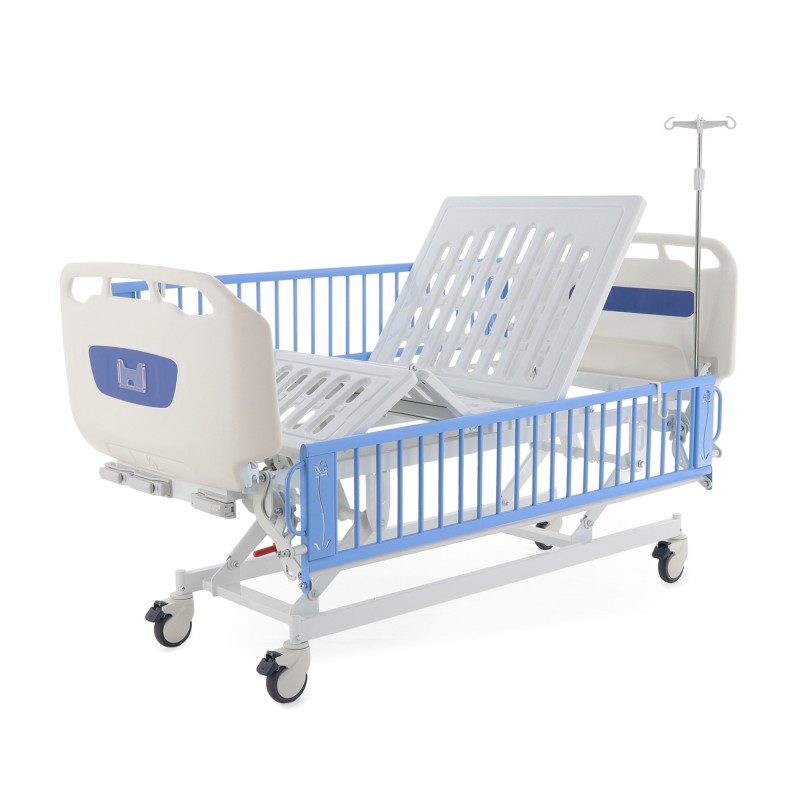 Кровать механическая подростковая Med-Mos DM-3434 (ABS) голубой