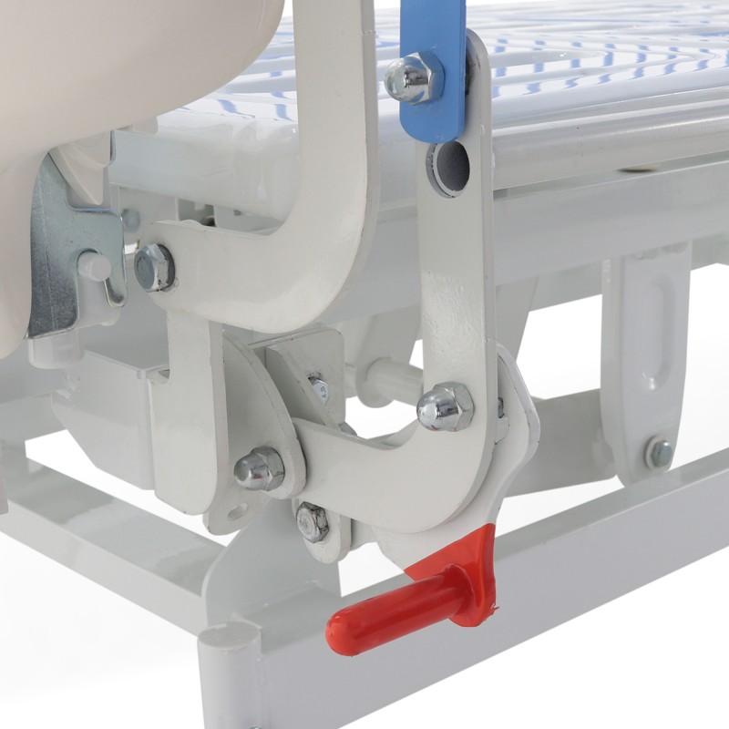 Кровать механическая подростковая Med-Mos DM-3434 (ABS) голубой