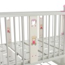 Кровать механическая подростковая Med-Mos DM-2218 (ABS) розовый