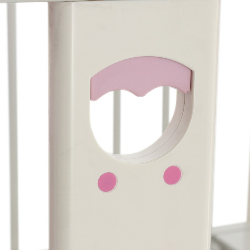 Кровать механическая подростковая Med-Mos DM-2218 (ABS) розовый