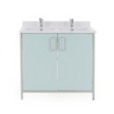 Стол-тумба с двойной мойкой 12-СТМ-2