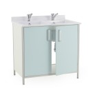 Стол-тумба с двойной мойкой 12-СТМ-2