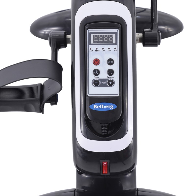 Педальный тренажер с электродвигателем Belberg MINI-BIKE BE-11 BLACK
