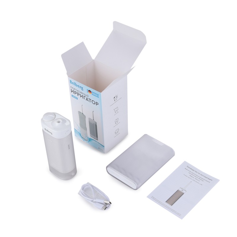 Портативный ирригатор JM01212 Belberg белый