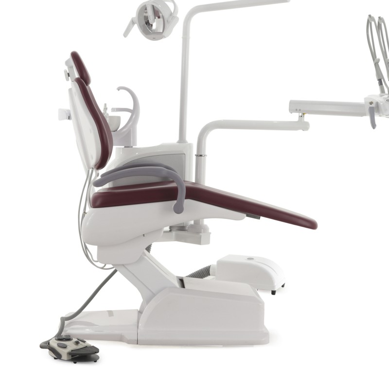 Стоматологическая установка CQ-217 (СО-005М-00) Верхняя подача бордо