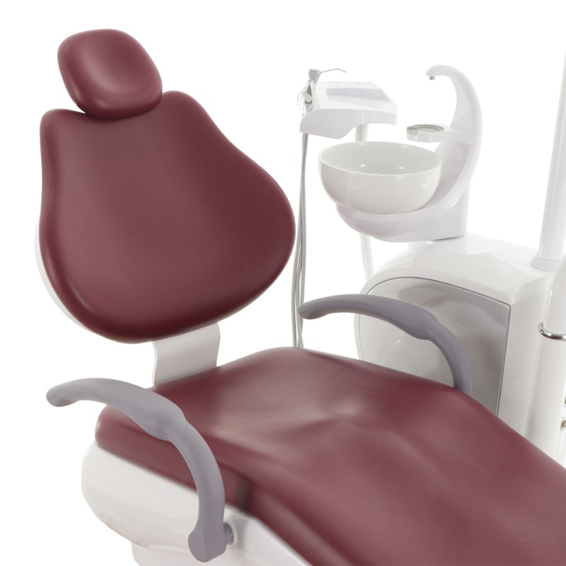 Стоматологическая установка CQ-217 (СО-005М-00) Верхняя подача бордо