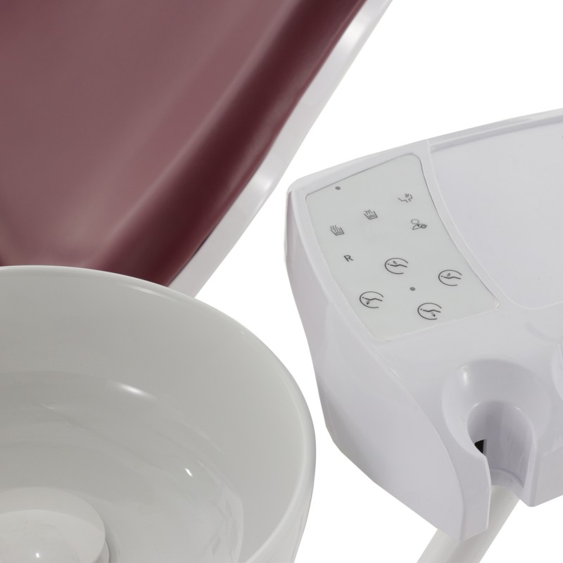 Стоматологическая установка CQ-217 (СО-005М-00) Верхняя подача бордо