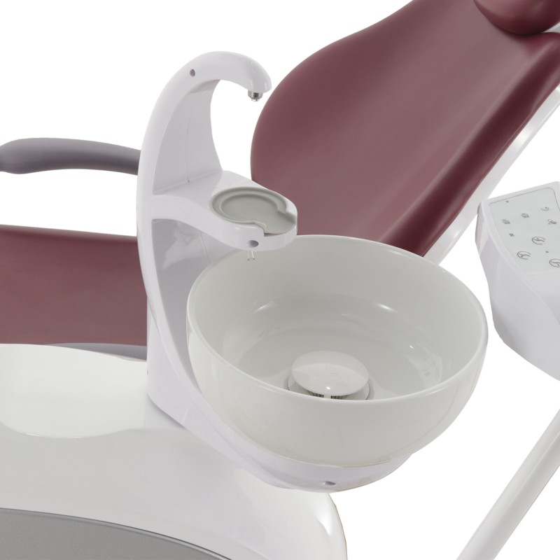 Стоматологическая установка CQ-217 (СО-005М-00) Верхняя подача бордо