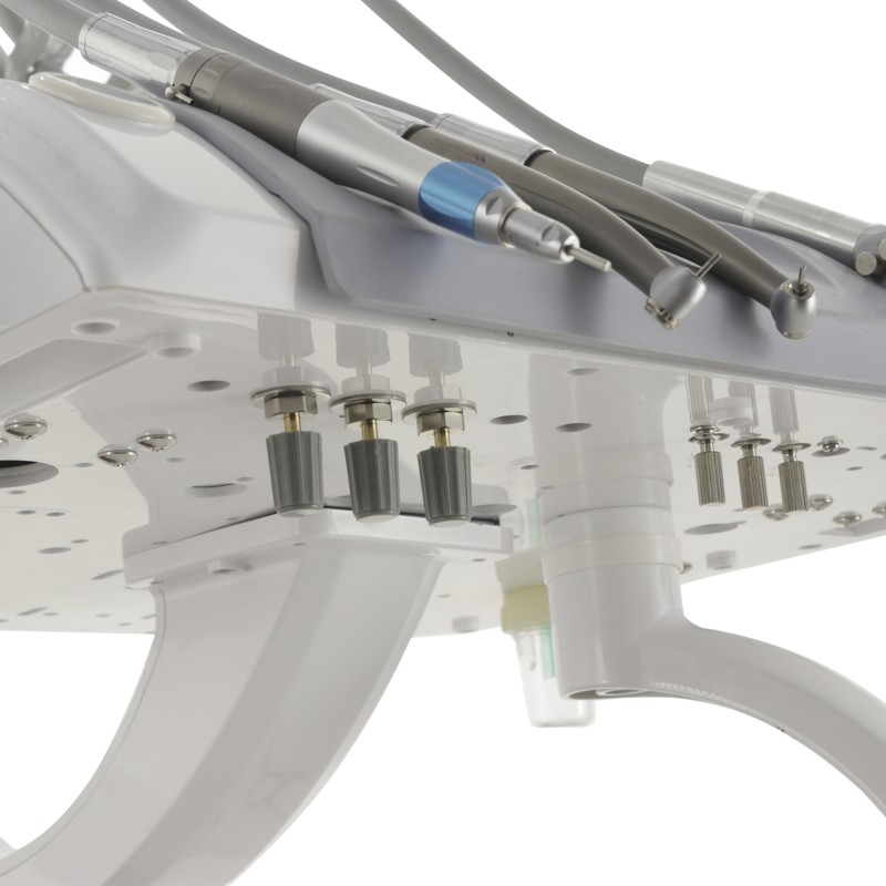 Стоматологическая установка CQ-217 (СО-005М-00) Верхняя подача бордо