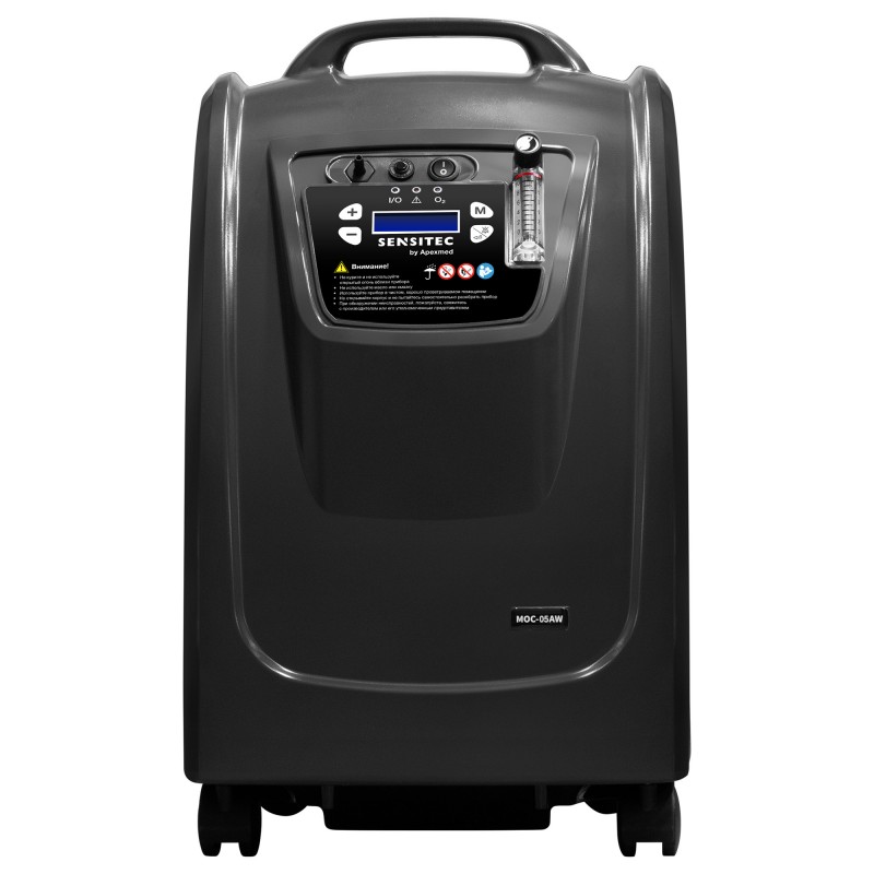 Концентратор кислорода медицинский SENSITEC MOC-05A (с cигнализацией о низкой концентрации кислорода, цвет - черный)
