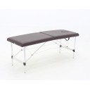 Массажный стол складной алюминиевый Med-Mos JFAL01-F (МСТ-321ОЛ) 2-х секционный