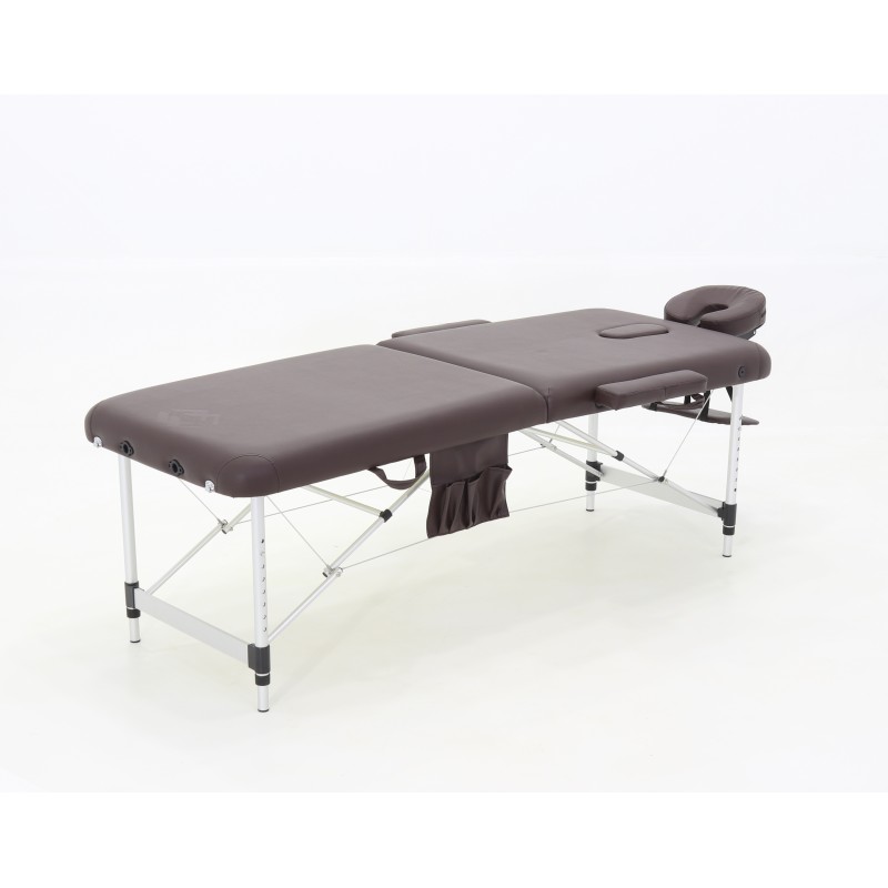 Массажный стол складной алюминиевый Med-Mos JFAL01A 2-х секционный