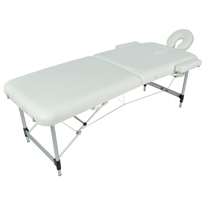 Массажный стол складной алюминиевый Med-Mos JFAL01A 2-х секционный