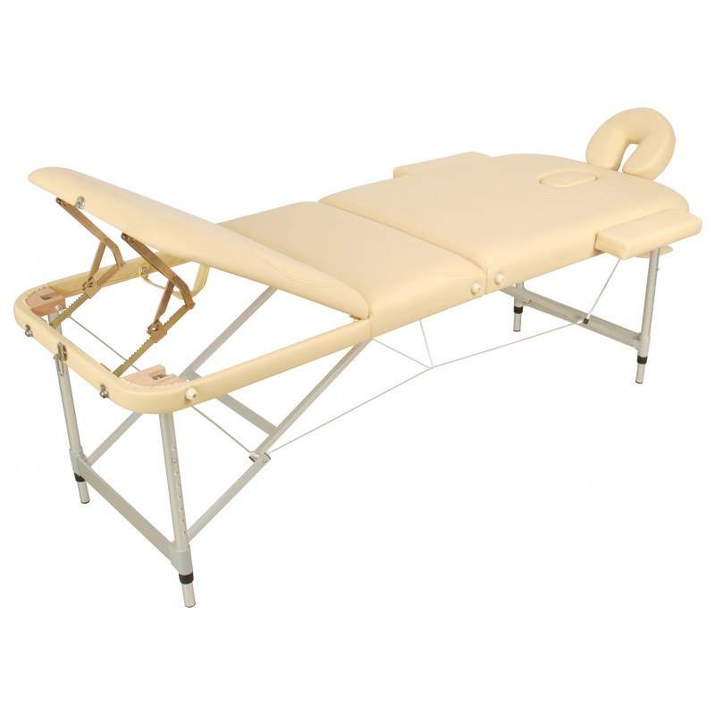 Массажный стол складной алюминиевый Med-Mos JFAL03 (3-х секционный) МСТ-27 (PA3.20.10A)