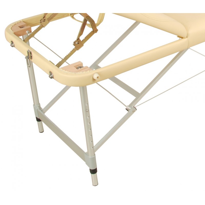 Массажный стол складной алюминиевый Med-Mos JFAL03 (3-х секционный) МСТ-27 (PA3.20.10A)