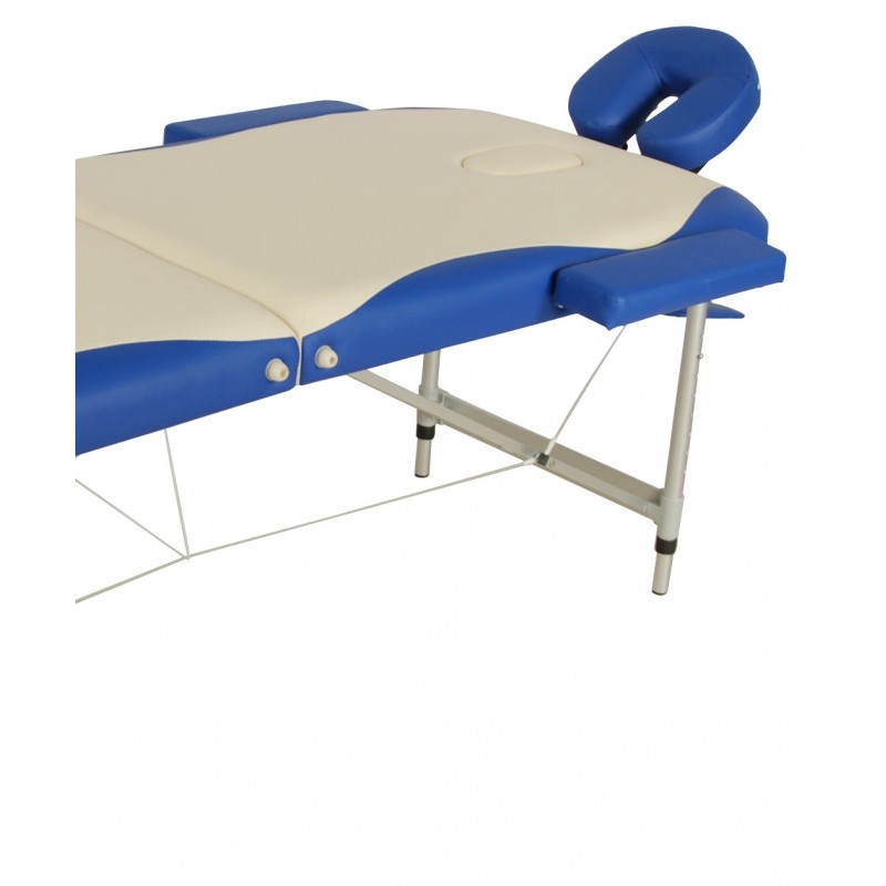 Массажный стол складной алюминиевый Med-Mos JFAL03 (3-х секционный) МСТ-27 (PA3.20.10A)