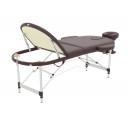 Массажный стол складной алюминиевый Med-Mos JFAL03 (МСТ- 3310ВЛ) М/К (3-х секционный)
