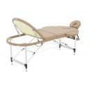 Массажный стол складной алюминиевый Med-Mos JFAL03 (МСТ- 3310ВЛ) М/К (3-х секционный)