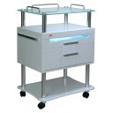 Тумба передвижная с УФ модулем Med-Mos BLZ 026/DP-6052T  