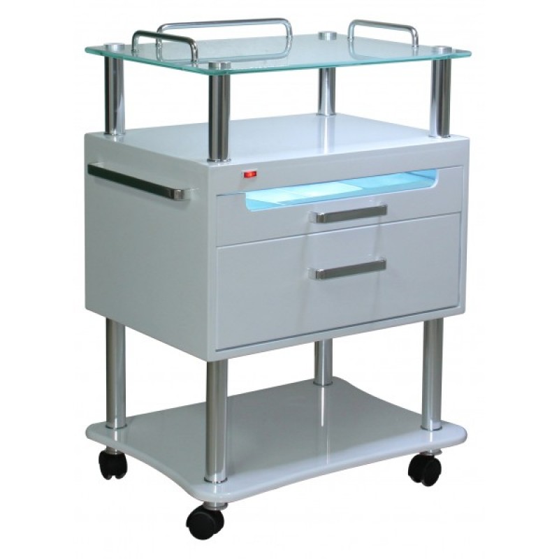 Тумба передвижная с УФ модулем Med-Mos BLZ 026/DP-6052T  