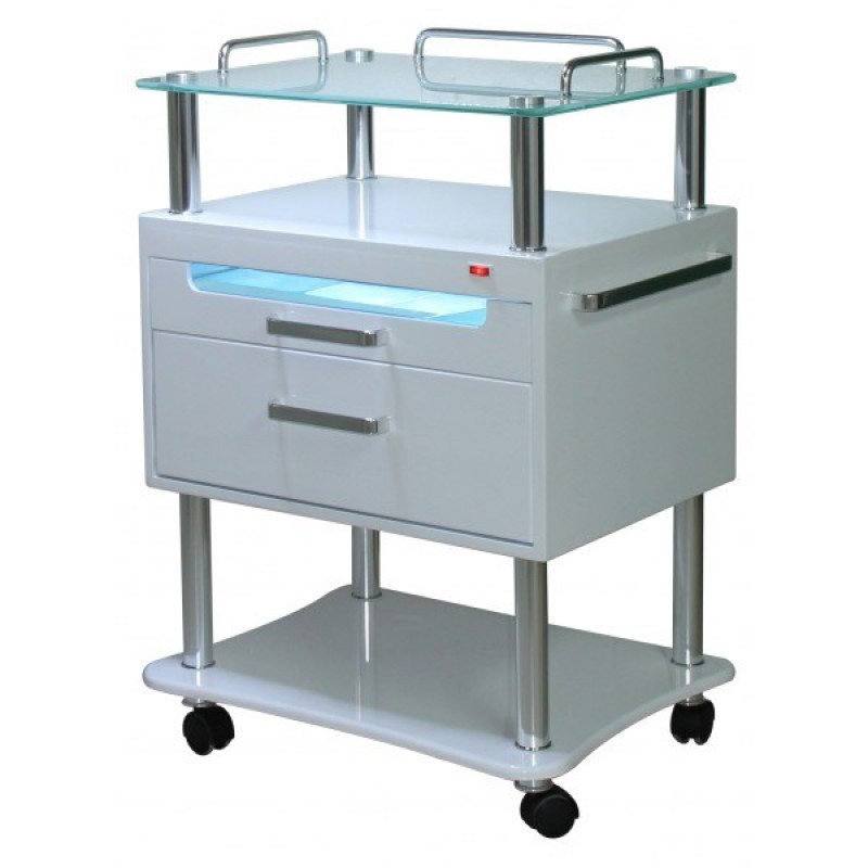 Тумба передвижная с УФ модулем Med-Mos BLZ 026/DP-6052T  