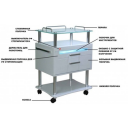 Тумба передвижная с УФ модулем Med-Mos BLZ 026/DP-6052T  