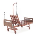 Кровать механическая Med-Mos Е-17В (ЛДСП коричневый) Кровать механическая Med-Mos Е-17В (ЛДСП коричневый)