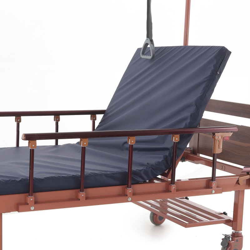 Кровать механическая Med-Mos Е-17В (ЛДСП коричневый) Кровать механическая Med-Mos Е-17В (ЛДСП коричневый)