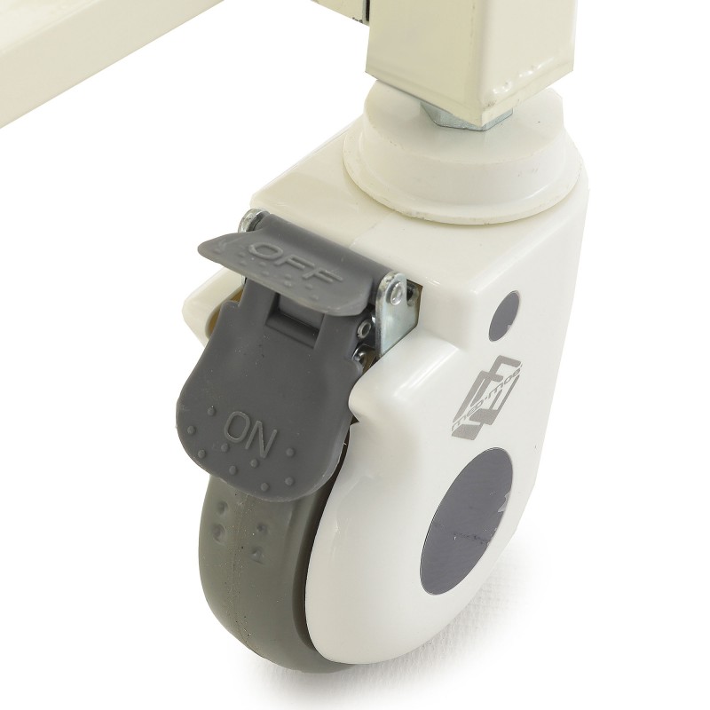 Кровать механическая Med-Mos F-8 (нержавеющая сталь)