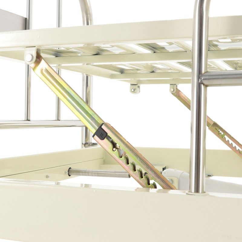 Кровать механическая Med-Mos F-8 (нержавеющая сталь)