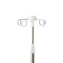 Кровать механическая Med-Mos F-8 (нержавеющая сталь)