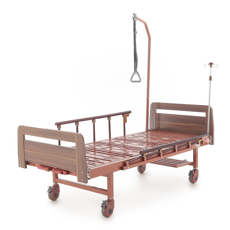 Кровать механическая Med-Mos Е-8 (ЛДСП коричневый) 