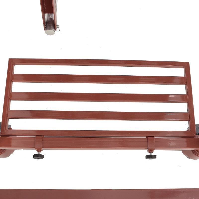 Кровать механическая Med-Mos Е-8 (ЛДСП коричневый) 